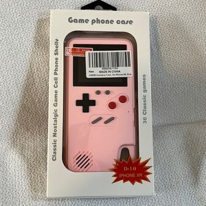 BANGTING for iPhone, 3D Retro Game Console Video Game Cover Case with 36 Games